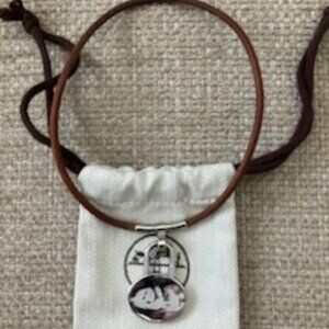 Hermes Cadena Lock Pendant Necklace